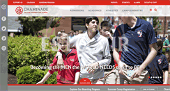 Desktop Screenshot of chaminade-stl.org